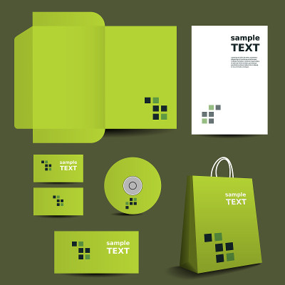 Stationery Template, Corporate Identity Design Set