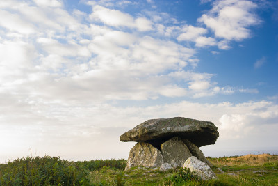 英国康沃尔郡春Quoit