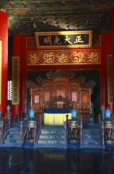 北京紫禁城的庙宇