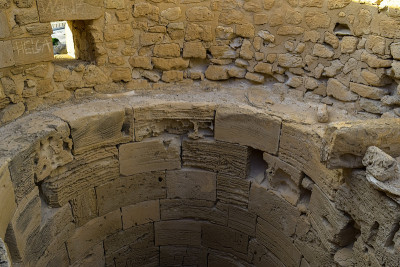 位于突尼斯地中海沿岸的中世纪堡垒Bordj El Kebir (Fort Ghazi Mustaph