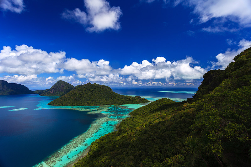 沙巴森本那岛海景