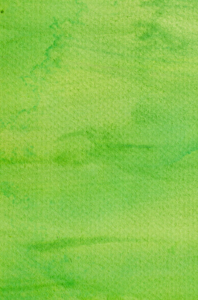水彩绿色绘制背景