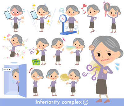 紫色的衣服grandmother_complex