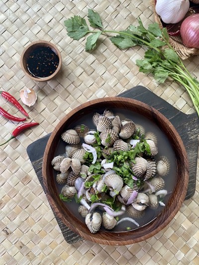 蒸起皱