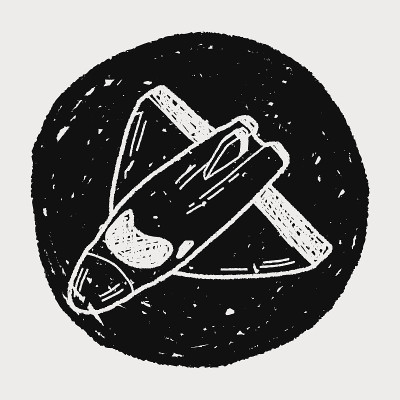 宇宙飞船涂鸦