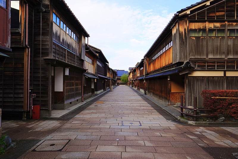 日本石川县金泽市东茶屋区