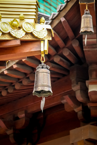 佛教寺庙钟-上海，中国