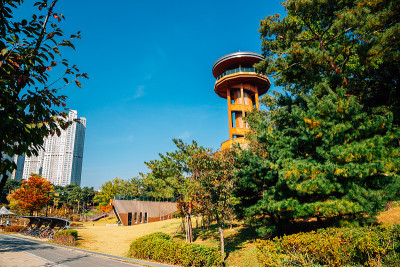 韩国水原市光阳湖公园