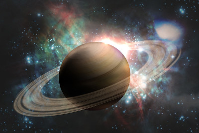 Planet Saturn Galaxy