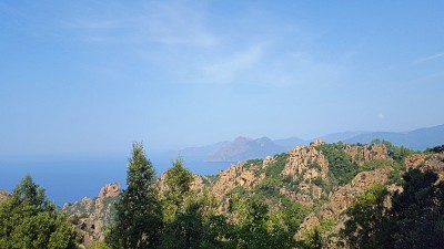 皮亚那-科西嘉岛的Calanques