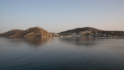 全景长地中海村庄