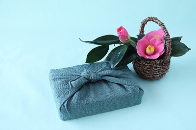 山茶和furoshiki