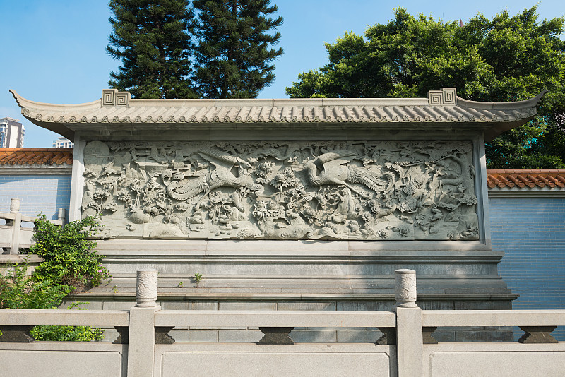 石雕凤凰