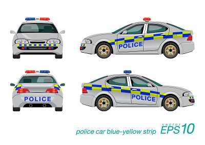 警车