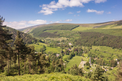 Glendalough威克洛郡,爱尔兰