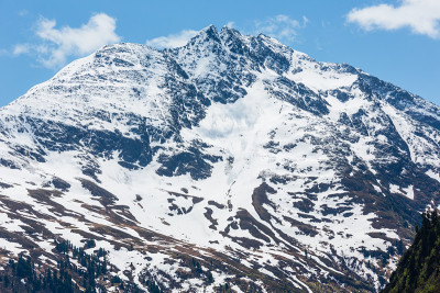 阿尔卑斯风景(Vorarlberg，奥地利)