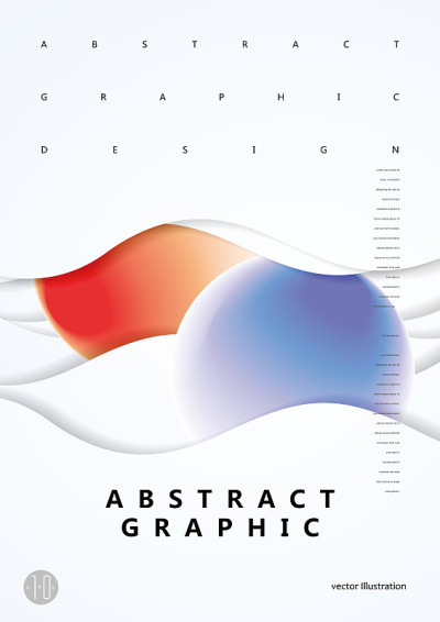 Abstract circular graphic design,can be used in po