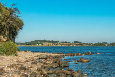 波罗的海鲁根岛克莱恩齐克附近的白垩悬崖