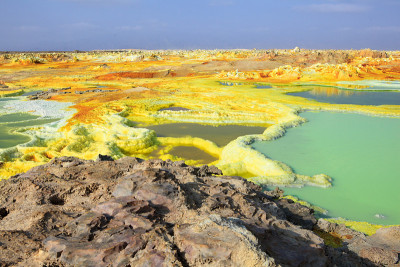 Dallol desert