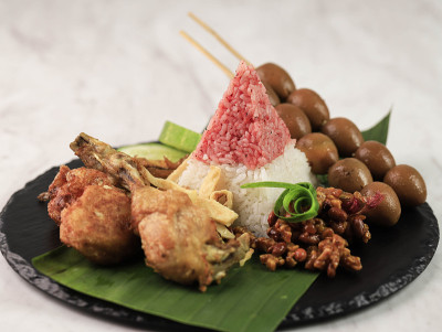 Tumpeng Merah Putih印度尼西亚独立日食品