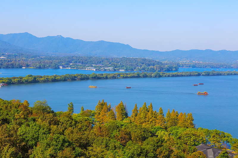 杭州美丽的风景，西湖