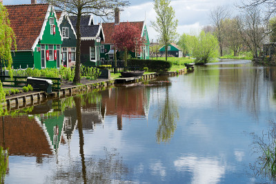 Zaanse Schans老城，荷兰