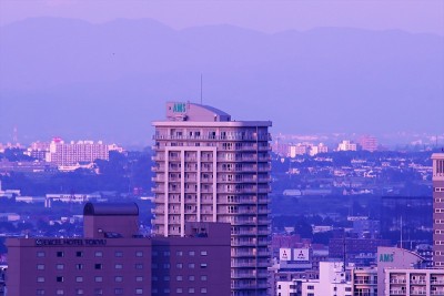 札幌美丽的夜景