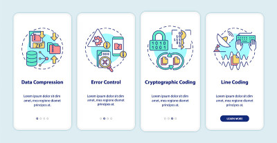 登机时移动应用程序屏幕的编码类型
