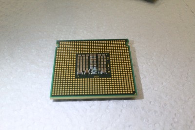 英特尔处理器cpu特写电脑775引脚