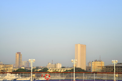 孟买港口轮廓