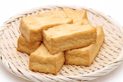 日本料理，紫豆竹篮豆腐