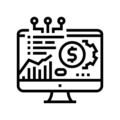 基于计算机显示线图标矢量图的金融科技图表研究
