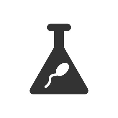 人工授精，精子图标-载体