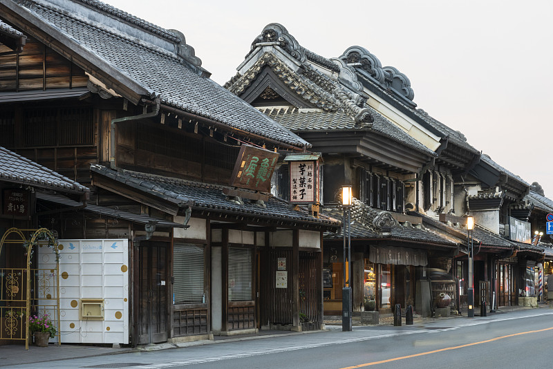 川崎玉健的传统市容收藏