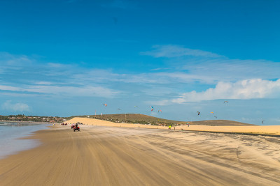 一个神奇的巴西热带海滩- Jericoacoara - Ceará -巴西