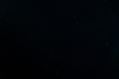夜晚星空满画框