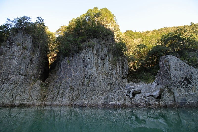 Dorokyo 峡谷在和歌山，三重县，奈良，日本