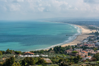 Vasto,意大利亚得里亚海海滩