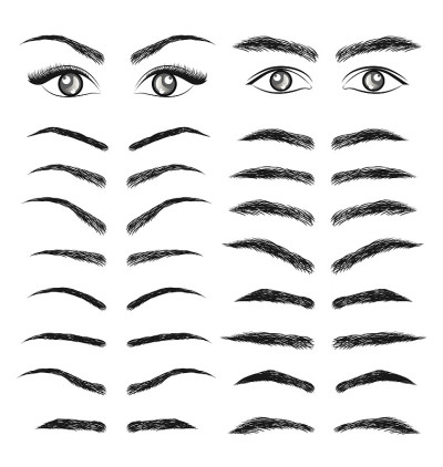 眼眉女向量男向量