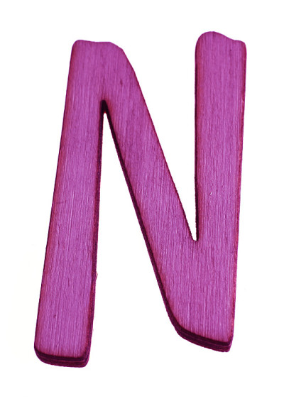 木制字母N