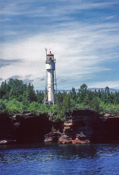 使徒岛国家湖岸-魔鬼岛灯塔垂直- 2005