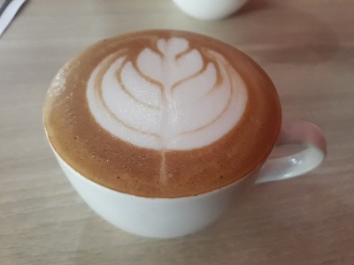 热咖啡和很棒的艺术