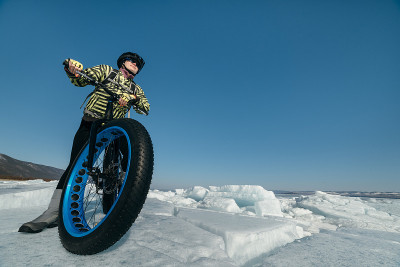 胖自行车(fat bike或fattire bike)