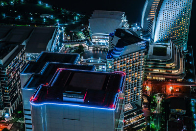横滨地标大厦的夜景