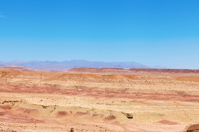 阿特拉斯山脉全景，摩洛哥