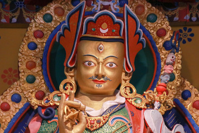 佛教的神在Khumjung的寺庙在Khumjung村位于Namche集市在通往珠峰大本营的路上在尼泊