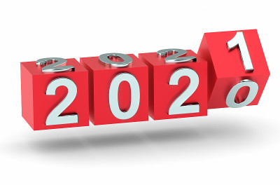 2020年新年假期概念