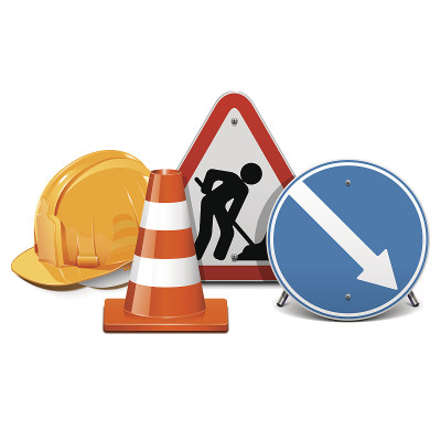 矢量道路建设概念