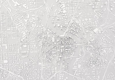 城市建筑3d插图