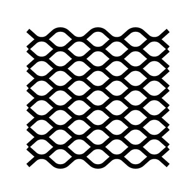 扩展金属片颜色图标矢量插图